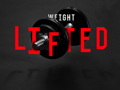 Weight Lifted exercise floating gym sermon shadow weight workout