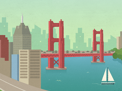 San Francisco by Visual Jams for Nova Creative on Dribbble