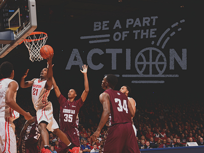 Action Shot! action basketball stacked type texture type
