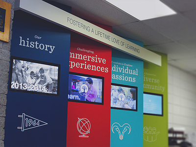 School Display by Visual Jams for Nova Creative on Dribbble