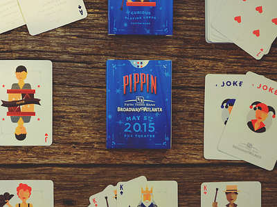 Pippin Playing Cards bank bright broadway cards flat game off broadway pippin play playing cards poker simple