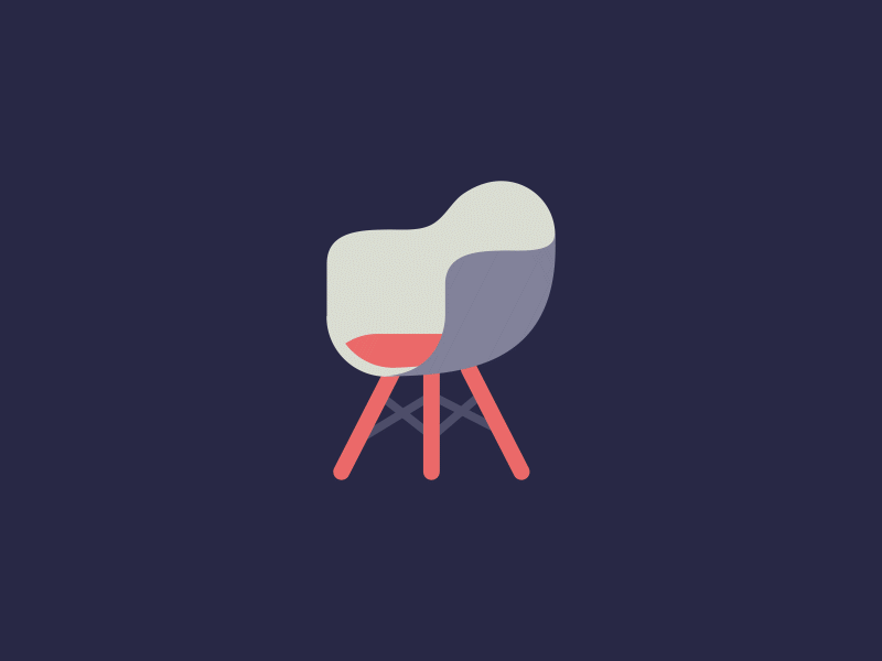 Chairs chair chairs color fun illustration styles