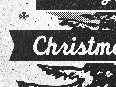 Christmas Stamp christmas christmas tree evergreen pine tree snow snow flakes stamp texture tree