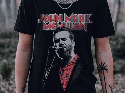 80s John Mark McMillan Shirt 10080sart 80s art band john mark mcmillan retro shirt vintage