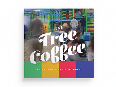 Play Area Cards - Option 1 blocks bright card clean coffee color free fun kids play play area simple
