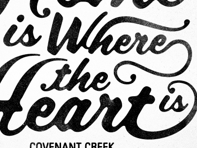 Covenant Creek Shirt church phrase shirt texture type words