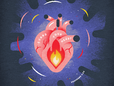 Guard Your Heart by Visual Jams on Dribbble