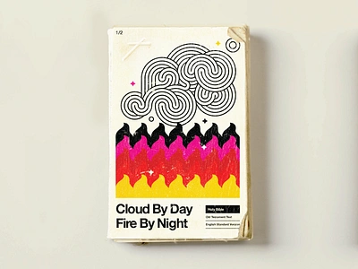 Mid-century Modern Bible 50s 60s bible book christian cloud cool cover fire fun god hipster illustration jesus layout mid century mid century modern mistical retro vintage