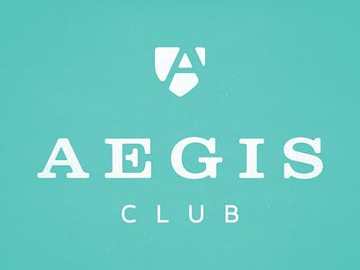 Aegis Logo club logo mark shield type