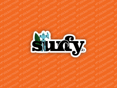 Sticker Mule Surfy Stickers decal logo sticker sticker mule surf