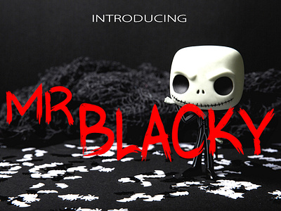 Mr Blacky Font