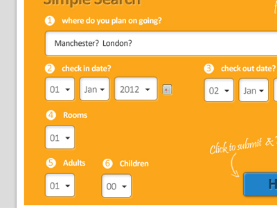 where you going? (Design: v1.2) form search form select field ui