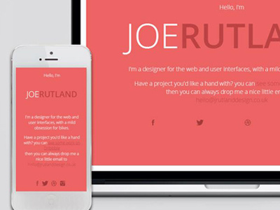 Jrutlanddesign rebrand design rebrand web design