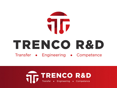 TRENCO R&D - Logo Concept competence concept engineering logo red t transfer trenco