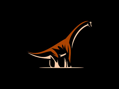 Brachiosaurus logo branding graphic design logo