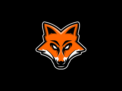 Fox logo branding design graphic design illustration logo vector