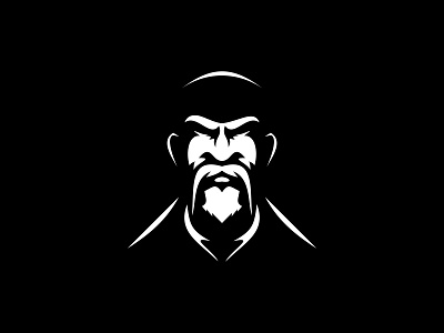 Old monk logo by luigi on Dribbble