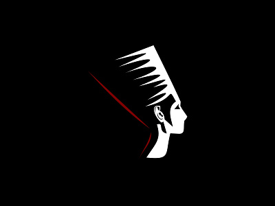 Nefertiti logo branding design graphic design illustration logo vector