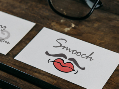 Smooch branding design icon illustration logo typography