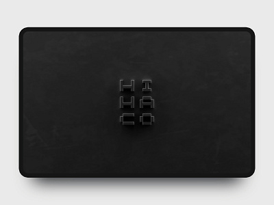 HiHaco — Branding Case Study branding gpu graphic card identity logo logotype personal project readymag render shop store typography