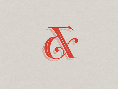 Vintage Ampersand ampersand design font lettering letters type typography