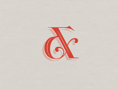 Vintage Ampersand ampersand design font lettering letters type typography