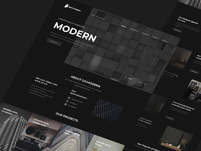 Website Intorior Modern