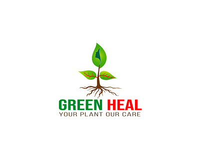 Green Heal logo agriculture logo branding design free logo graphic design green heal logo illustration internet free logo logo vector