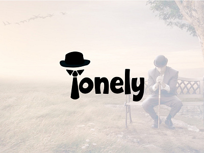 Lonely logo branding business custom fiverr logo graphic design logo logo design lonely logo minimalist professional