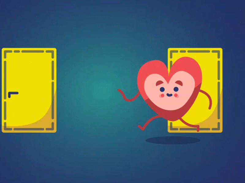 Heart Knocking by Aldis on Dribbble