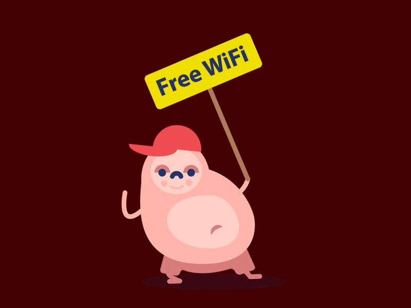 Free WiFi by Aldis on Dribbble