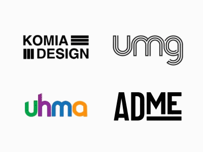 Logo Animation 2d animation adme aftereffects animation gif graphic komia design logo logo animation uhma umg
