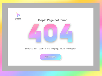 404 Error Page Challenge app branding challenge dailyui design illustration logo ui ux