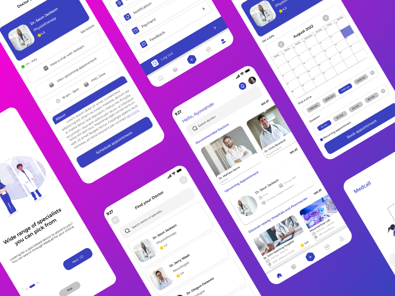 medical-appointment-booking-app-by-ayowande-olubo-on-dribbble