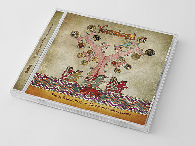 CD art - Yaandaavi cd art codex design digital art illustration music