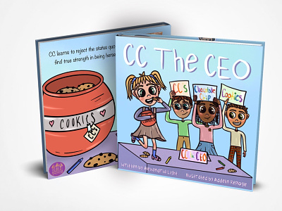 CC The CEO - children’s book illustrator design graphic design illustration typography