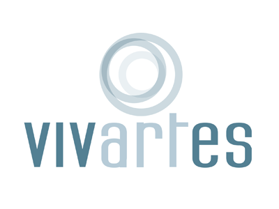 Vivartes Logo 03 circles gray logo vector