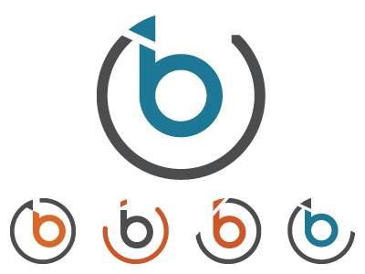 bsol supercollider b logo b blue brainstormoverload gray logo logotype orange supercollider vector