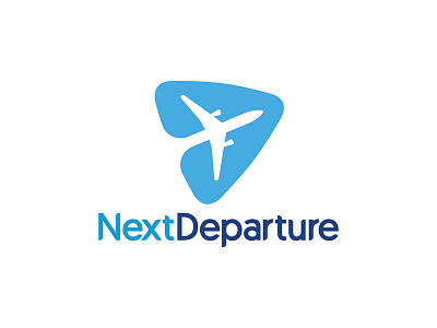 Next Departure branding minimal modern travel
