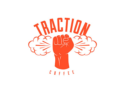 Traction Coffee branding coffee heritage illustration