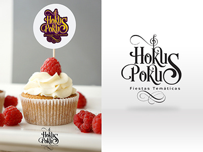 Hokus Pokus (Logo) brand branding cake company design font graphic graphicdesign logos logotipo logotype party