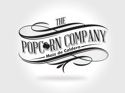 LOGO "THE POPCORN COMPANY" brand branding logo logotipo proposal