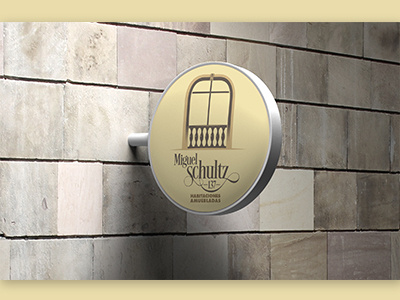 LOGO "MIGUEL SCHULTZ" brand branding logo logotipo proposal