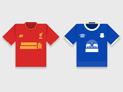 Draft Fantasy icons, Merseyside branding everton football game icon liverpool logo merseyside shirts