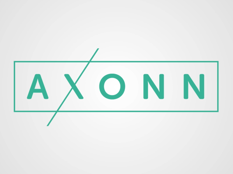 Axonn logo animation animation brand branding design illustration liquid logo motion