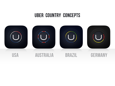 Uber Concepts app icon ios uber