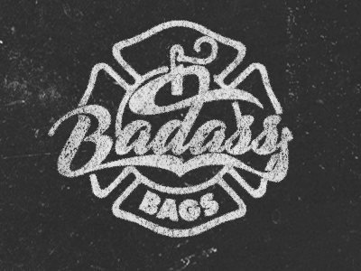 Badassbags design logo