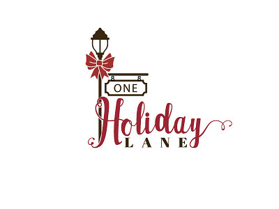 Holiday Lane christmas logo shop