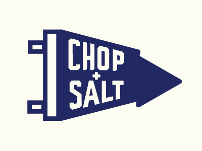 Chop & Salt logos branding