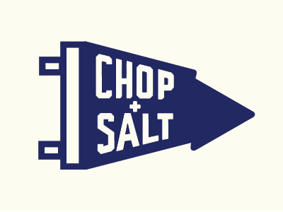 Chop & Salt branding logos